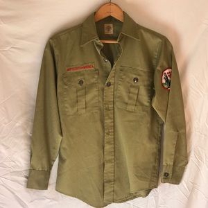 Vintage 1960’s Boy Scout Long Sleeve Shirt